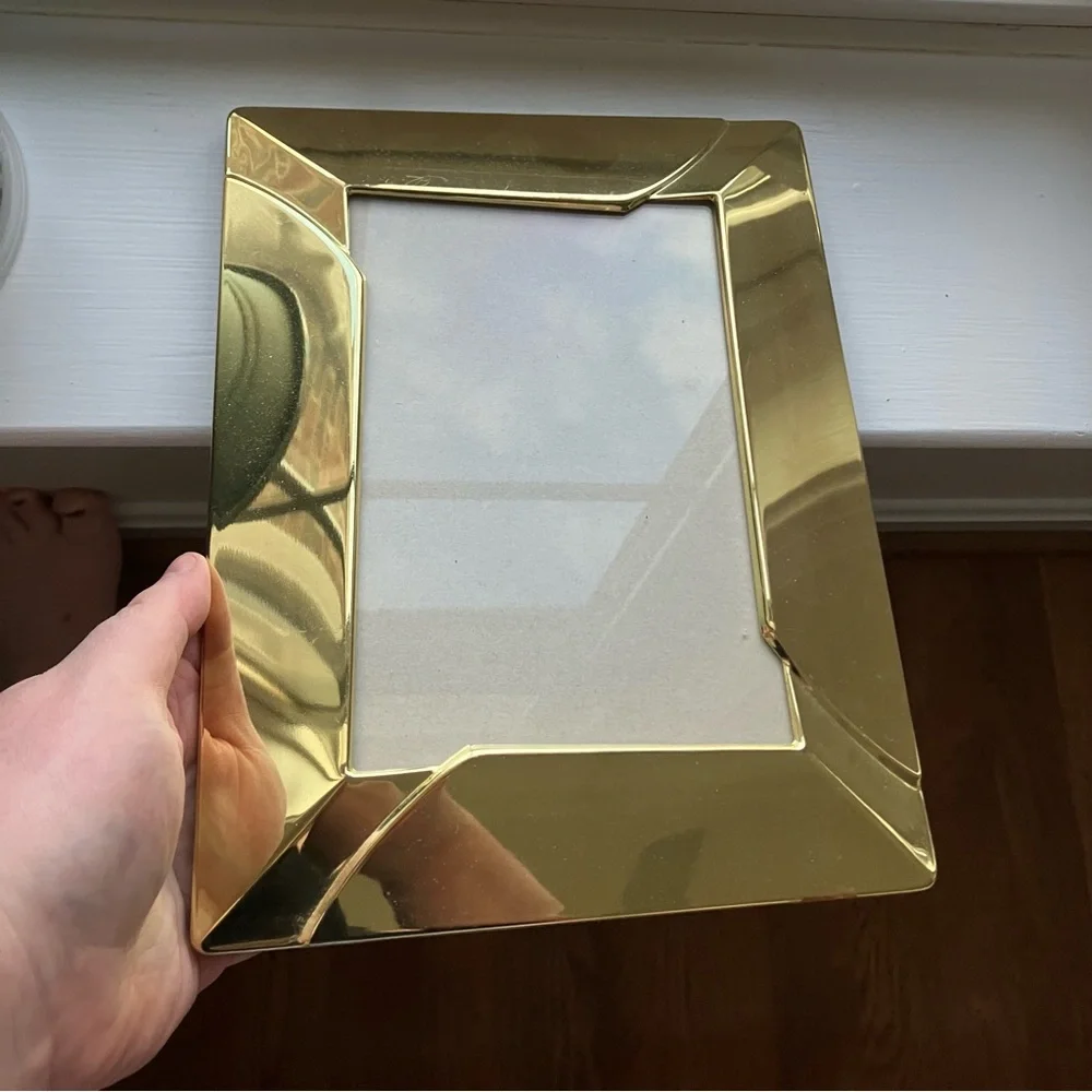 Vintage Gold Plated Photograph Frame
